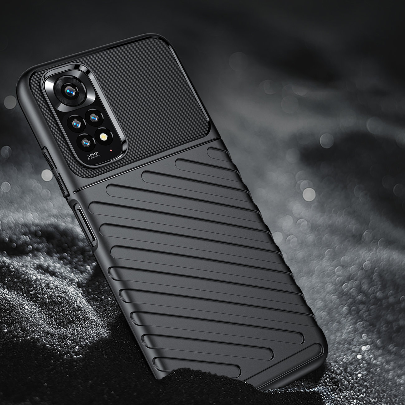 Pokrowiec Thunder Case czarny Xiaomi Redmi Note 11S / 5