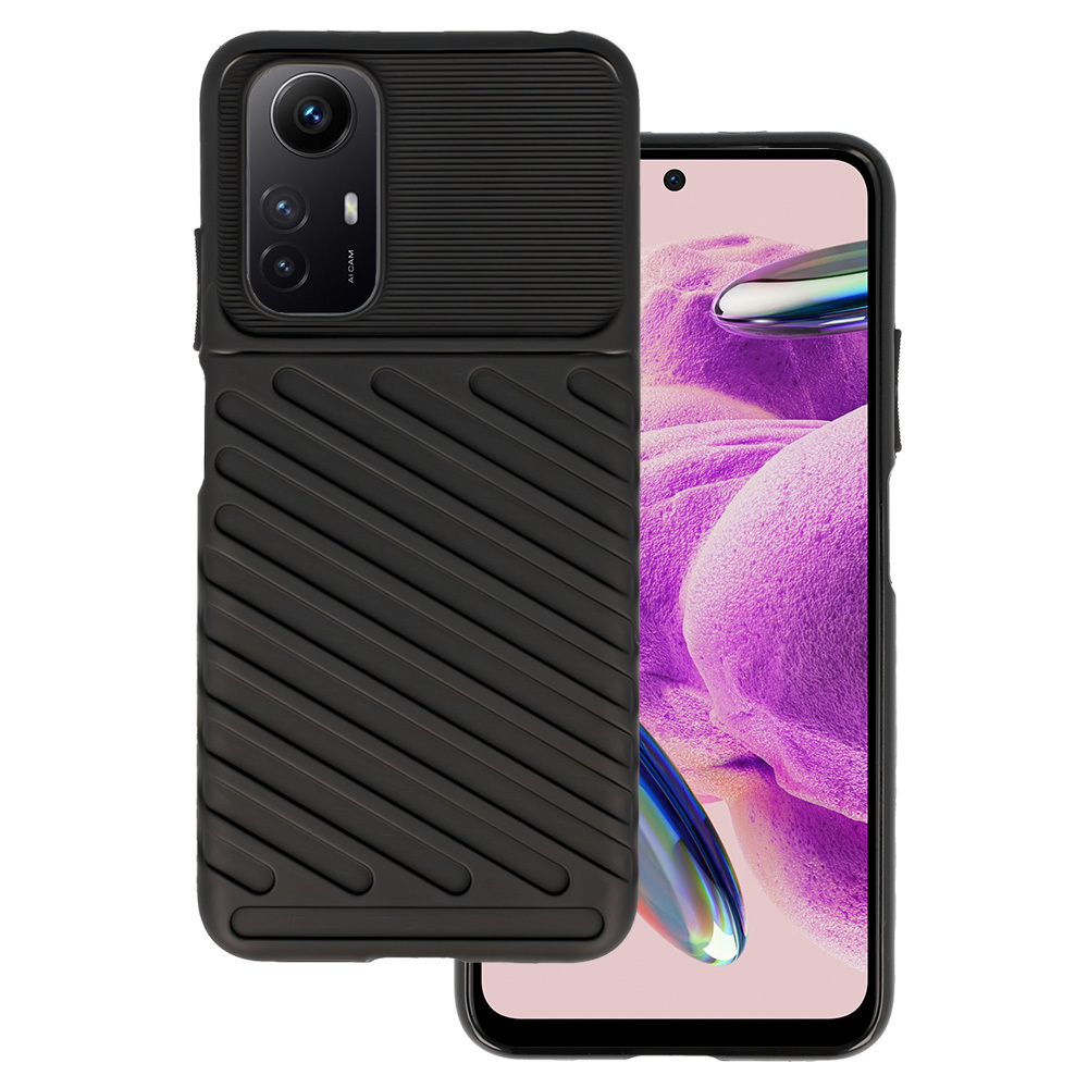 Pokrowiec Thunder Case czarny Xiaomi Redmi Note 12S