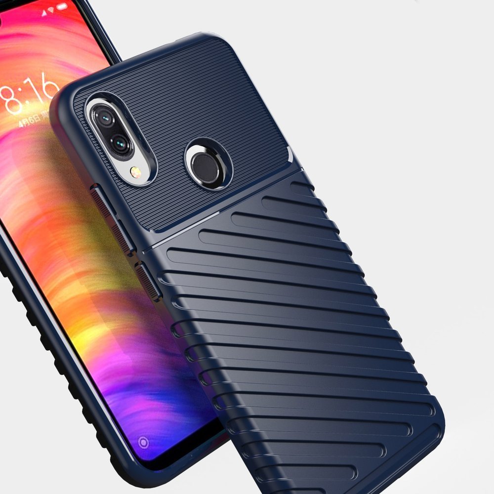Pokrowiec Thunder Case czarny Xiaomi Redmi Note 7 / 7