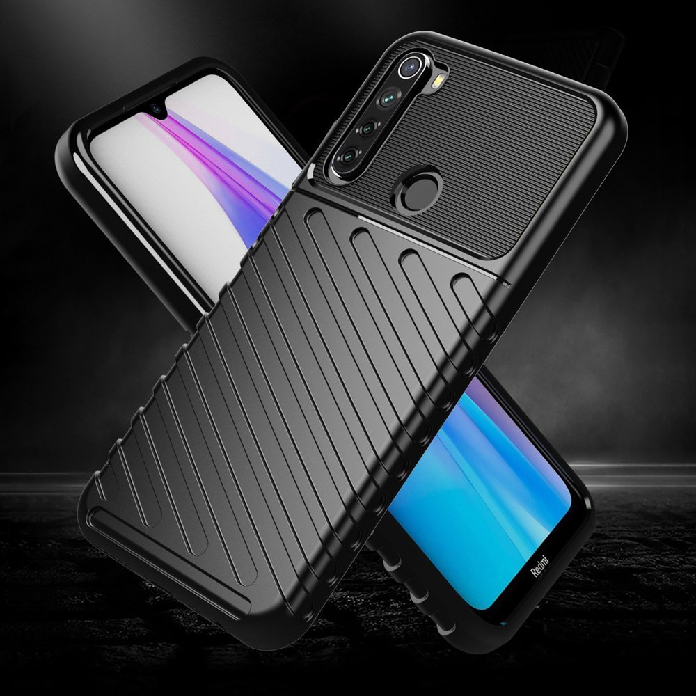Pokrowiec Thunder Case czarny Xiaomi Redmi Note 8T / 2