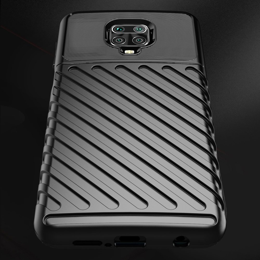 Pokrowiec Thunder Case czarny Xiaomi Redmi Note 9 Pro / 8