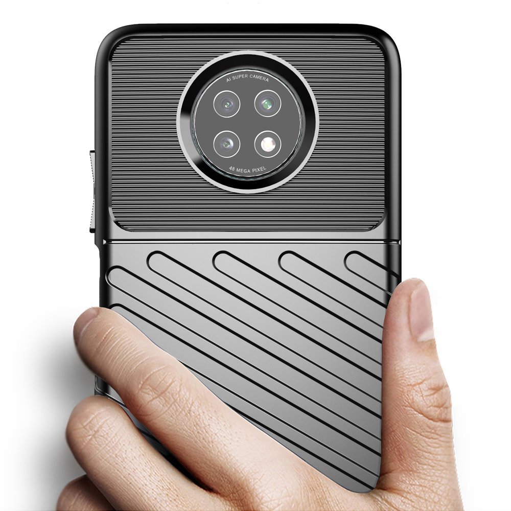 Pokrowiec Thunder Case czarny Xiaomi Redmi Note 9T 5G / 3