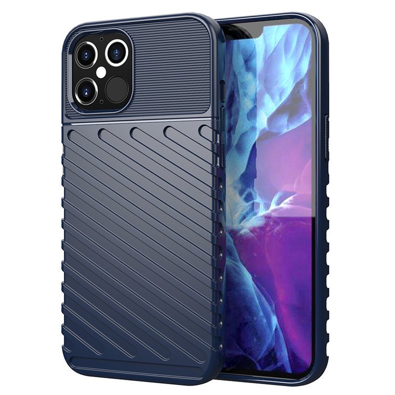 Pokrowiec Thunder Case niebieski Apple iPhone 12 Pro Pokrowiec Thunder Case niebieski Apple iPhone 12 Pro
