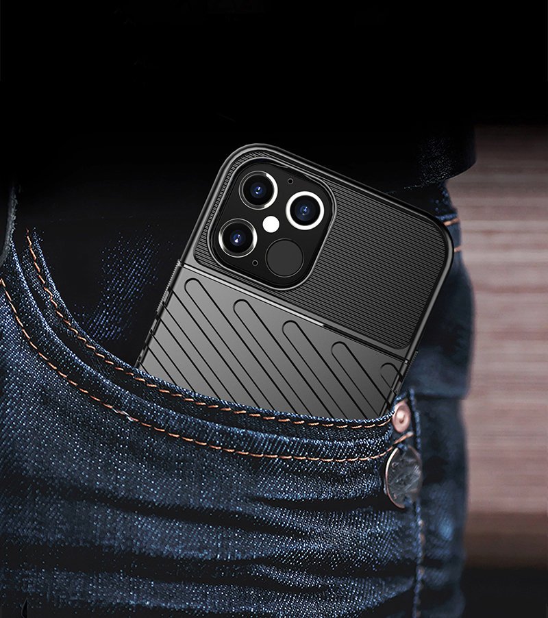 Pokrowiec Thunder Case niebieski Apple iPhone 12 Pro / 12 Pokrowiec Thunder Case niebieski Apple iPhone 12 Pro / 12