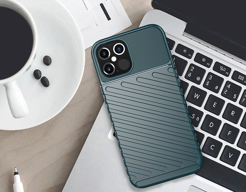 Pokrowiec Thunder Case niebieski Apple iPhone 12 Pro / 6 Pokrowiec Thunder Case niebieski Apple iPhone 12 Pro / 6