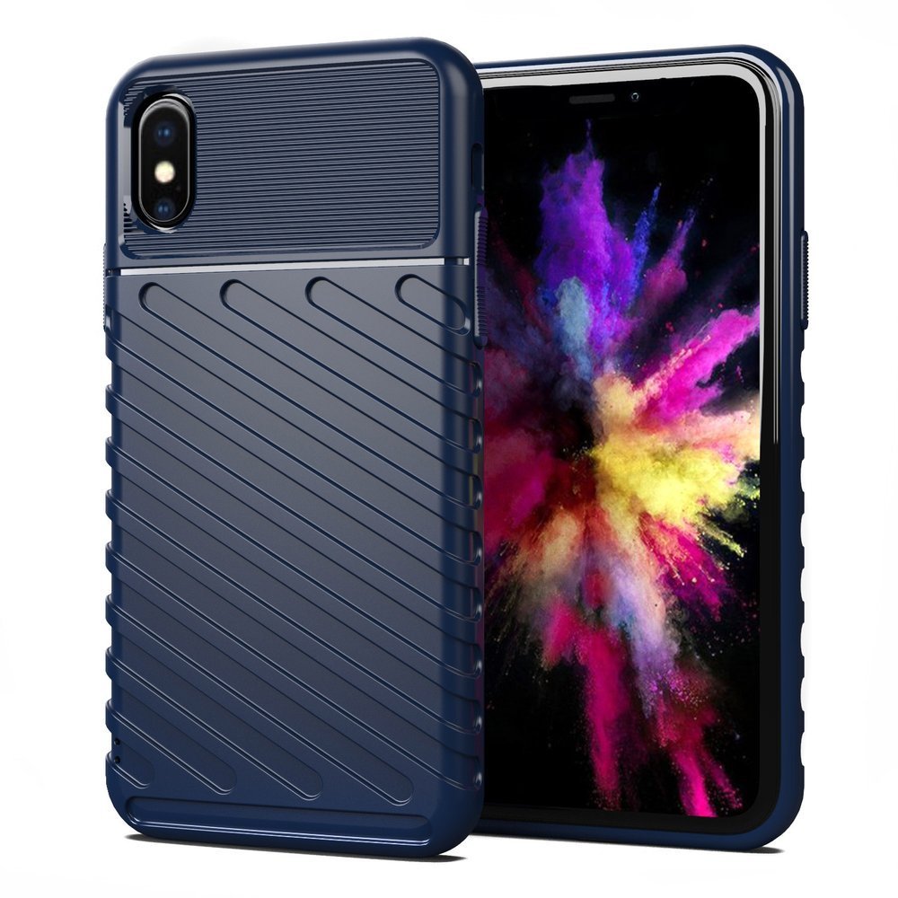 Pokrowiec Thunder Case niebieski Apple iPhone XS