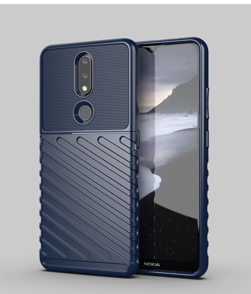 Pokrowiec Thunder Case niebieski Nokia 2.4 / 12