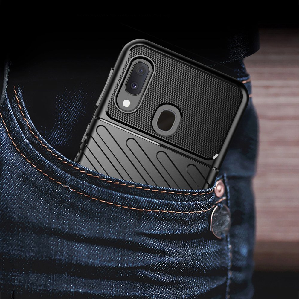 Pokrowiec Thunder Case niebieski Samsung Galaxy A20e / 10 Pokrowiec Thunder Case niebieski Samsung Galaxy A20e / 10