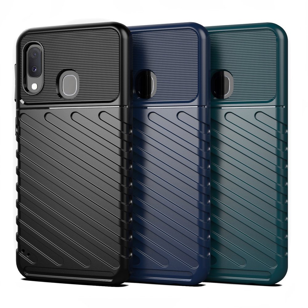 Pokrowiec Thunder Case niebieski Samsung Galaxy A20e / 12 Pokrowiec Thunder Case niebieski Samsung Galaxy A20e / 12
