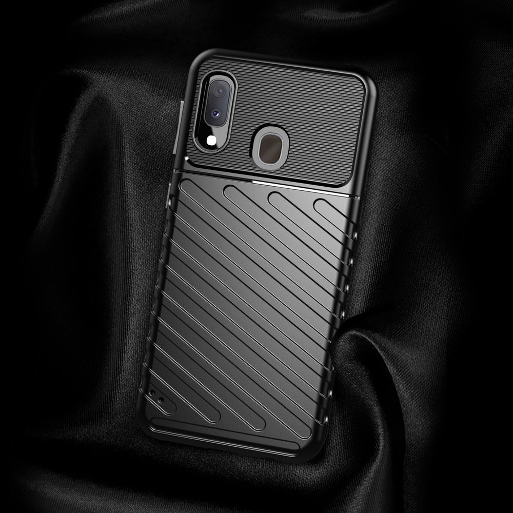 Pokrowiec Thunder Case niebieski Samsung Galaxy A20e / 3 Pokrowiec Thunder Case niebieski Samsung Galaxy A20e / 3