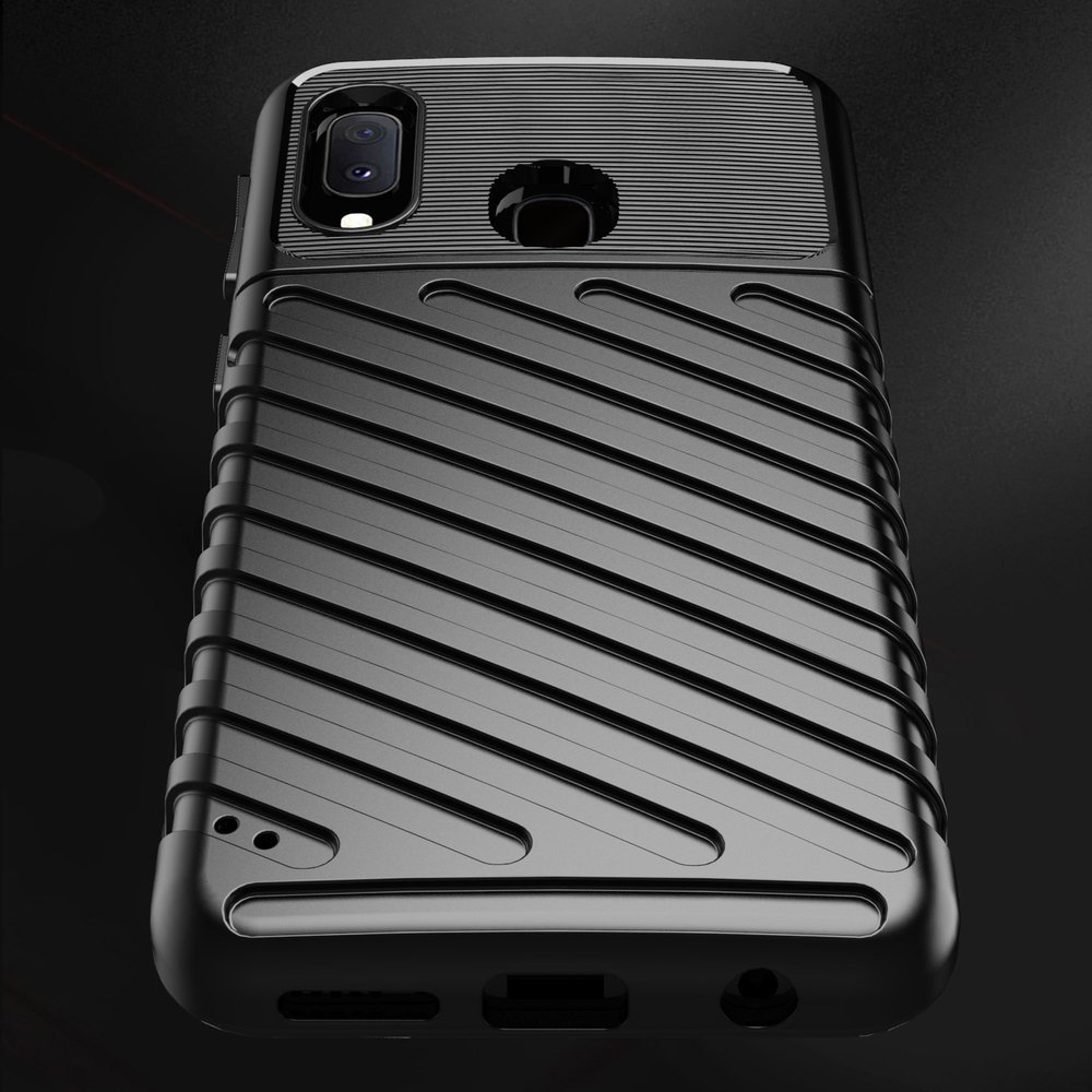 Pokrowiec Thunder Case niebieski Samsung Galaxy A20e / 7 Pokrowiec Thunder Case niebieski Samsung Galaxy A20e / 7