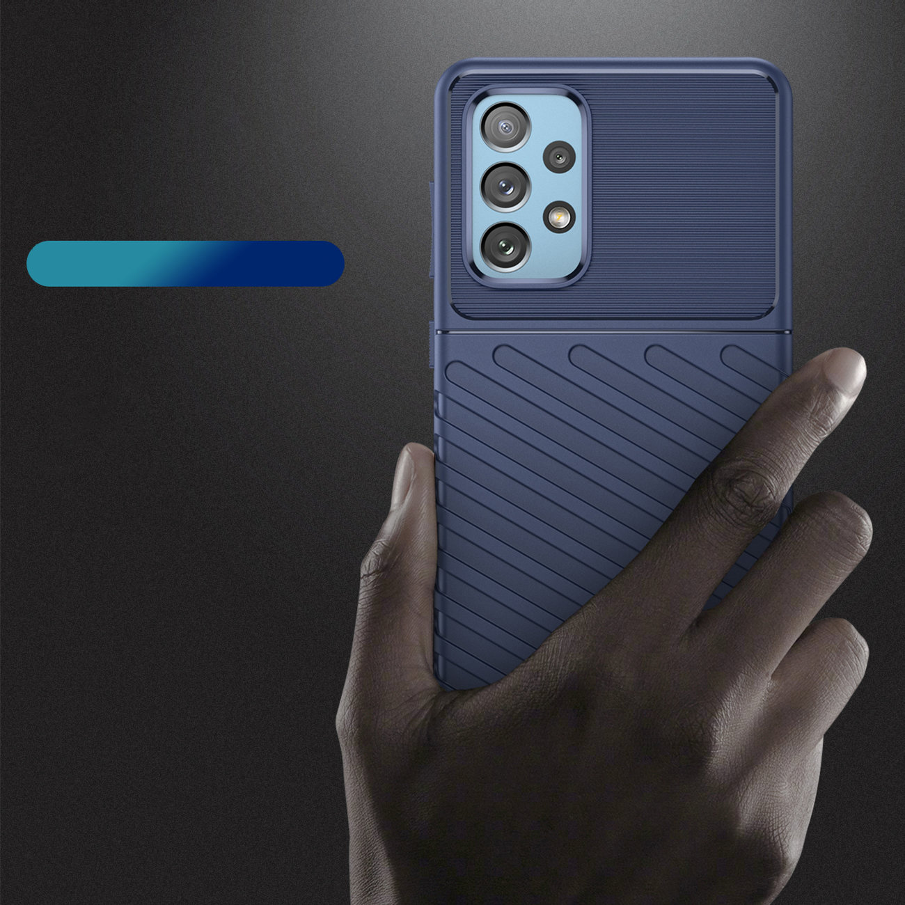 Pokrowiec Thunder Case niebieski Samsung Galaxy A23 5G / 3