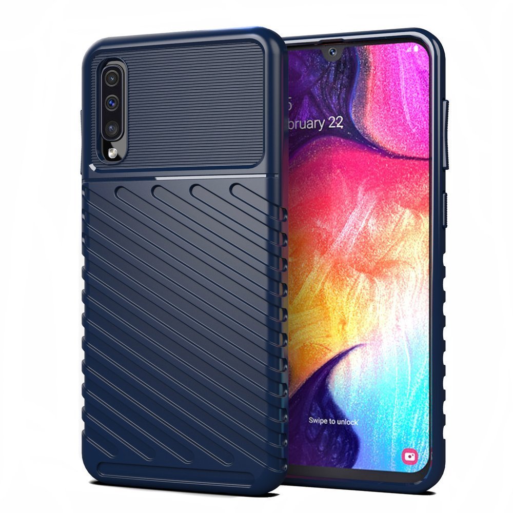 Pokrowiec Thunder Case niebieski Samsung Galaxy A30s