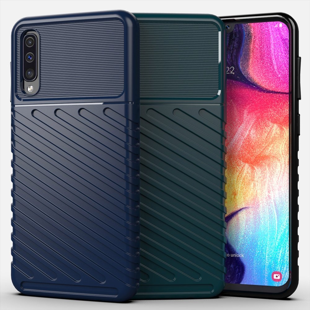 Pokrowiec Thunder Case niebieski Samsung Galaxy A30s / 12