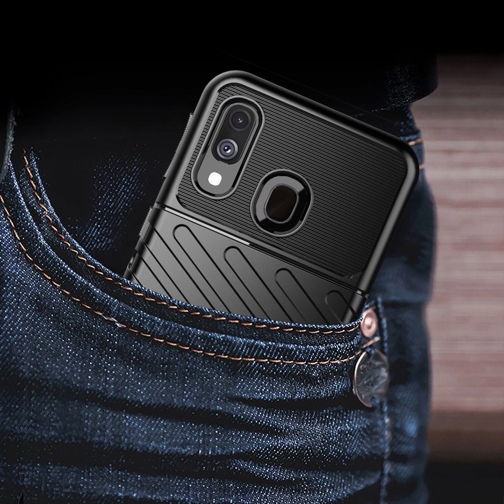 Pokrowiec Thunder Case niebieski Samsung Galaxy A40 / 10