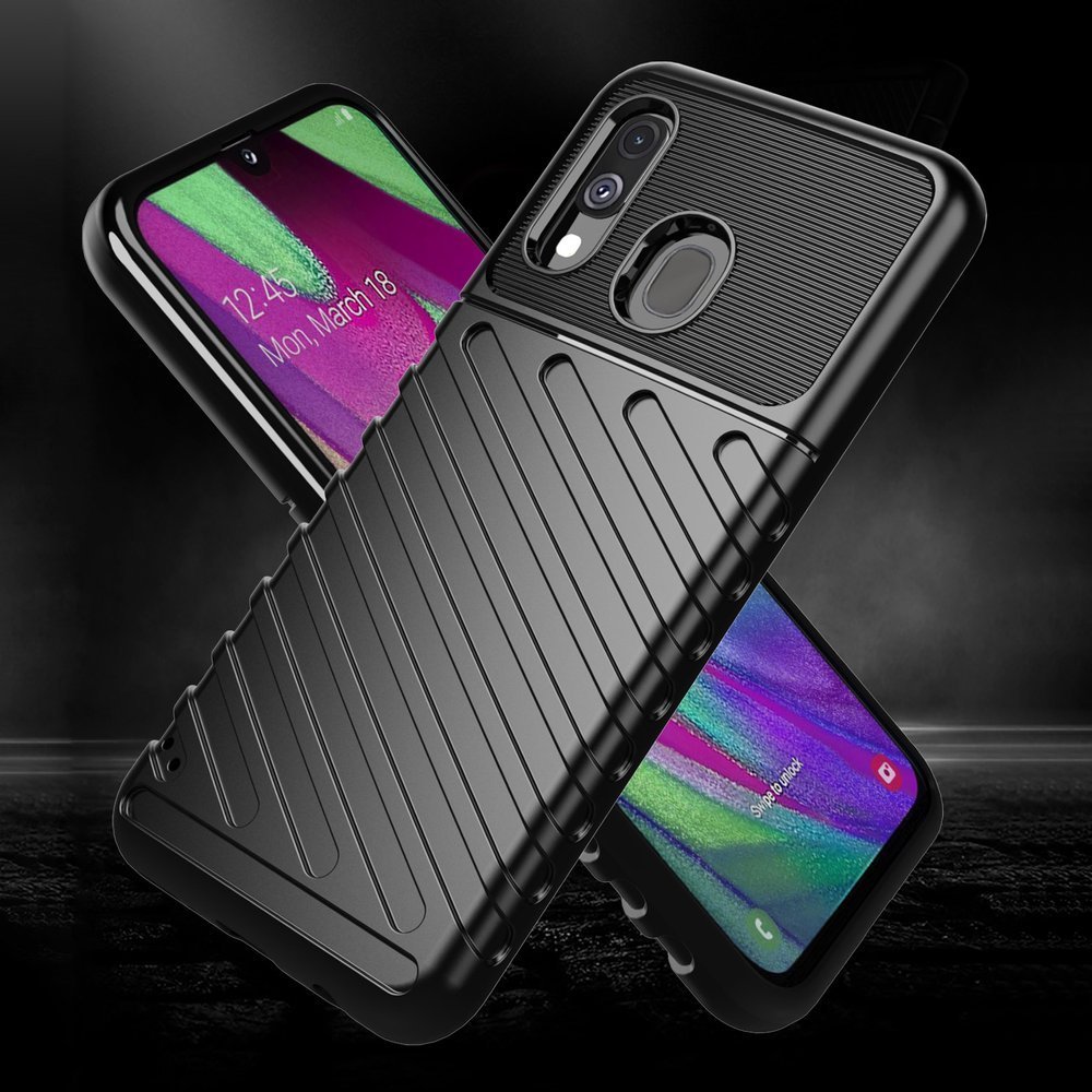 Pokrowiec Thunder Case niebieski Samsung Galaxy A40 / 2