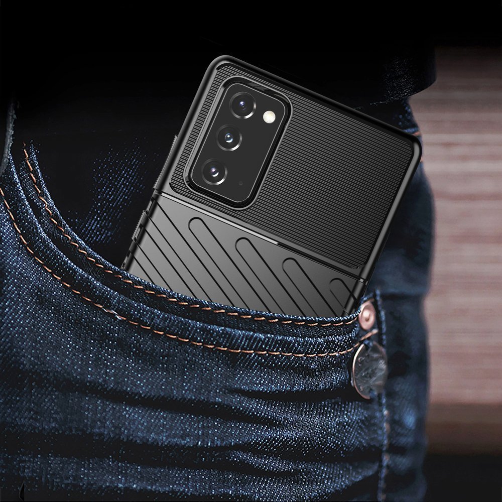 Pokrowiec Thunder Case niebieski Samsung Galaxy Note 20 / 10