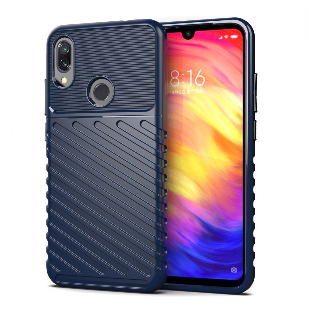 Pokrowiec Thunder Case niebieski Xiaomi Redmi Note 7