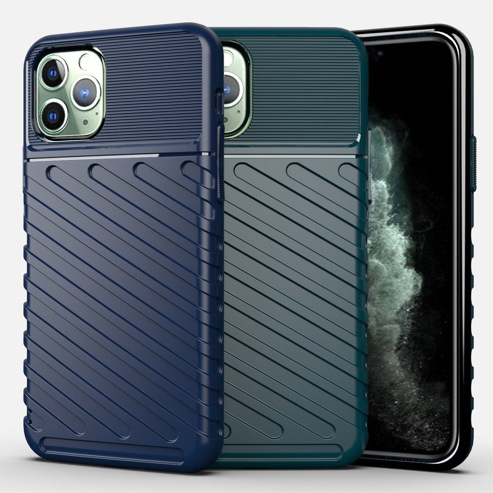 Pokrowiec Thunder Case zielony Apple iPhone 11 Pro / 3 Pokrowiec Thunder Case zielony Apple iPhone 11 Pro / 3
