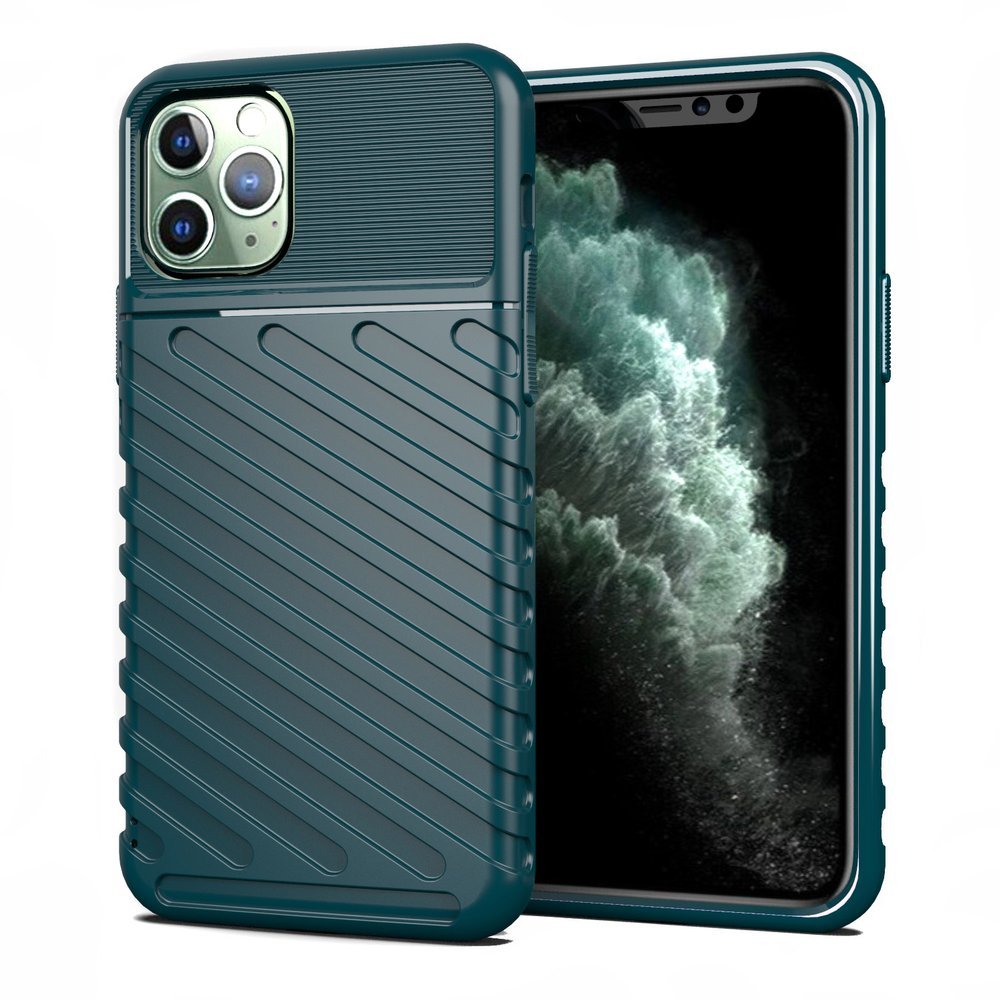 Pokrowiec Thunder Case zielony Apple iPhone 11 Pro Max Pokrowiec Thunder Case zielony Apple iPhone 11 Pro Max