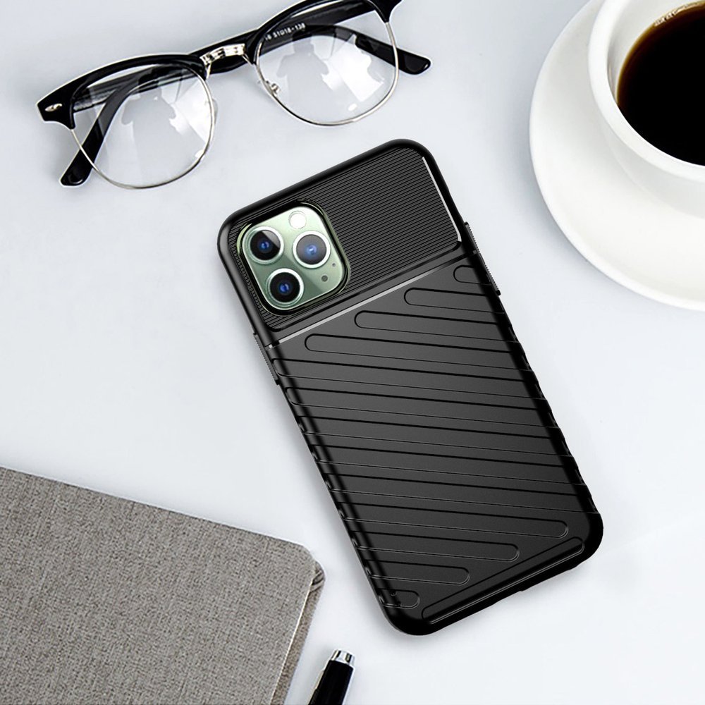 Pokrowiec Thunder Case zielony Apple iPhone 11 Pro Max / 11 Pokrowiec Thunder Case zielony Apple iPhone 11 Pro Max / 11