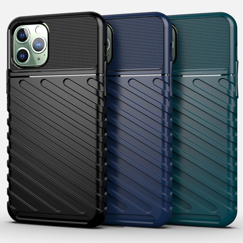 Pokrowiec Thunder Case zielony Apple iPhone 11 Pro Max / 12 Pokrowiec Thunder Case zielony Apple iPhone 11 Pro Max / 12