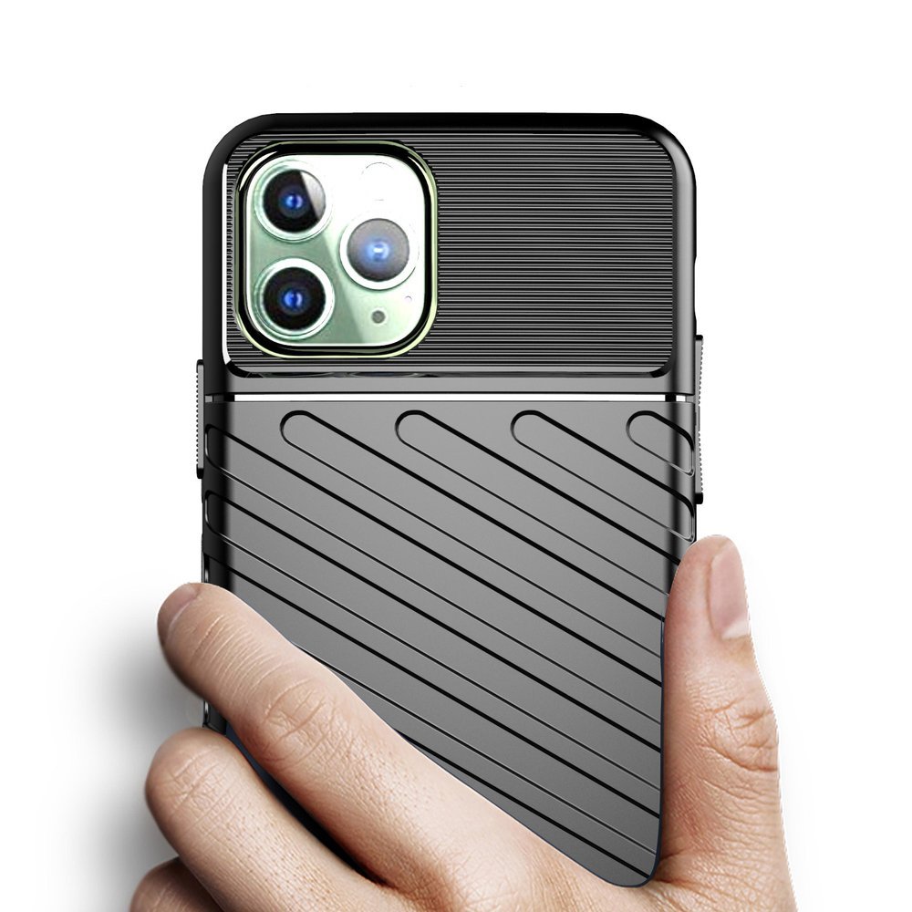 Pokrowiec Thunder Case zielony Apple iPhone 11 Pro Max / 4 Pokrowiec Thunder Case zielony Apple iPhone 11 Pro Max / 4