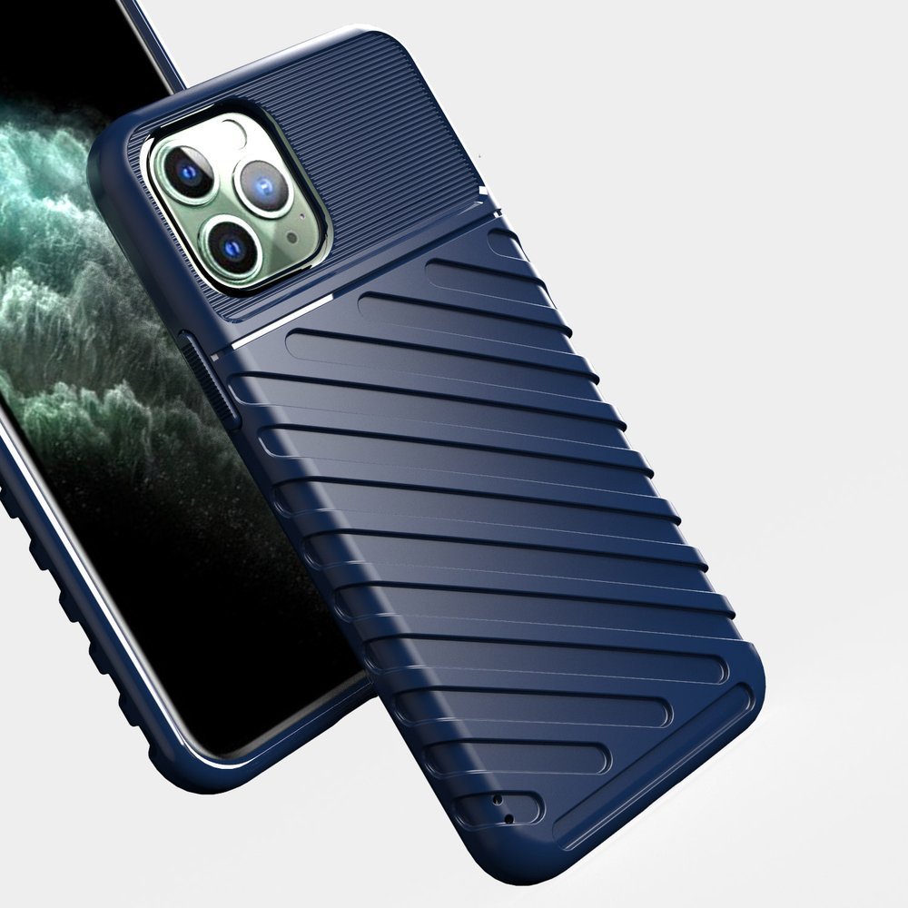 Pokrowiec Thunder Case zielony Apple iPhone 11 Pro Max / 8 Pokrowiec Thunder Case zielony Apple iPhone 11 Pro Max / 8