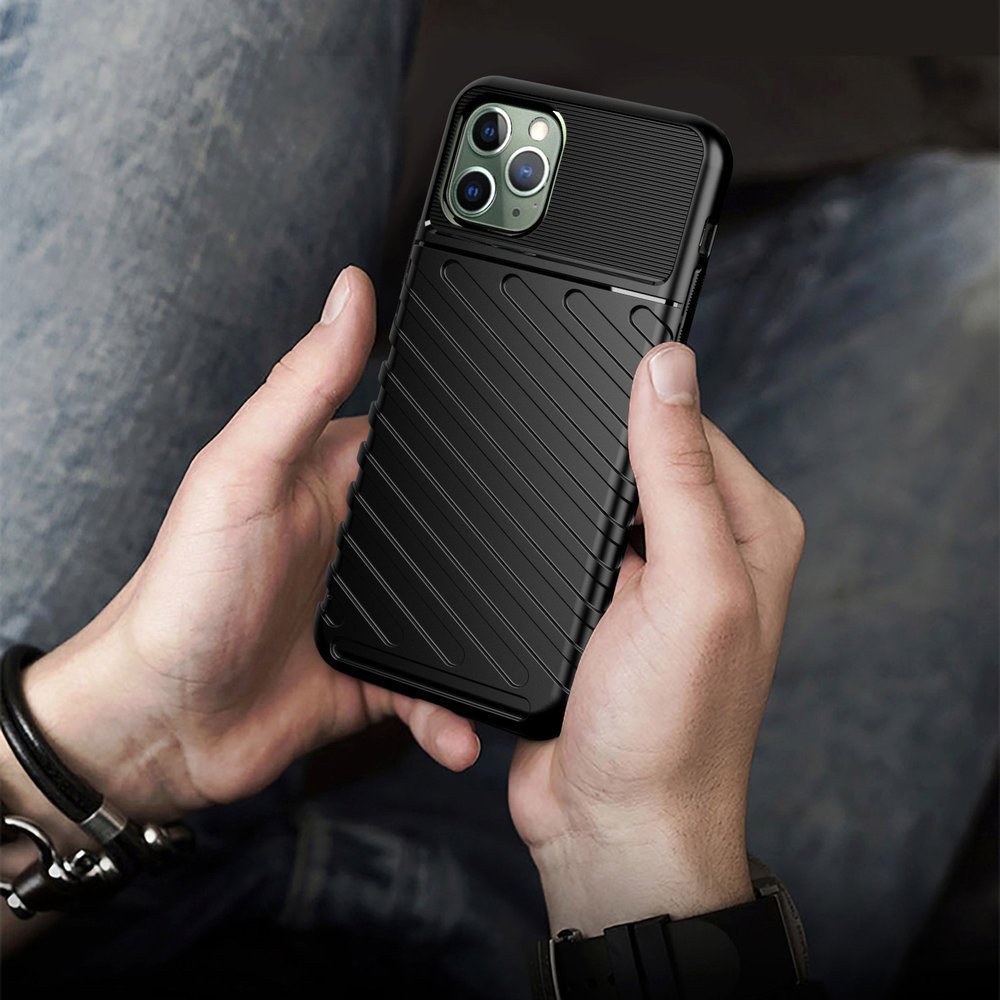 Pokrowiec Thunder Case zielony Apple iPhone 11 Pro Max / 9 Pokrowiec Thunder Case zielony Apple iPhone 11 Pro Max / 9