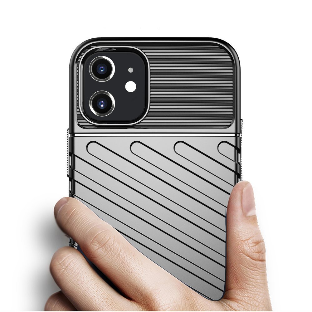 Pokrowiec Thunder Case zielony Apple iPhone 12 Mini / 3 Pokrowiec Thunder Case zielony Apple iPhone 12 Mini / 3