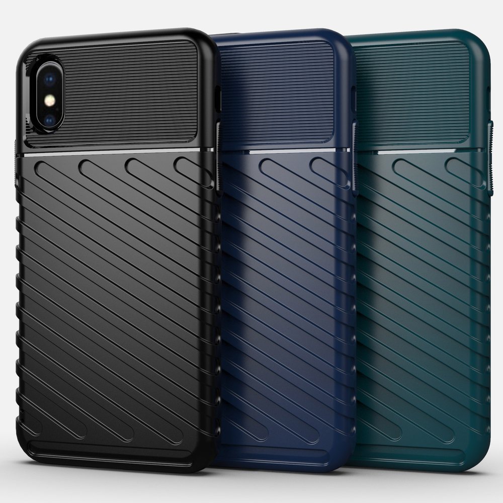 Pokrowiec Thunder Case zielony Apple iPhone XS / 12