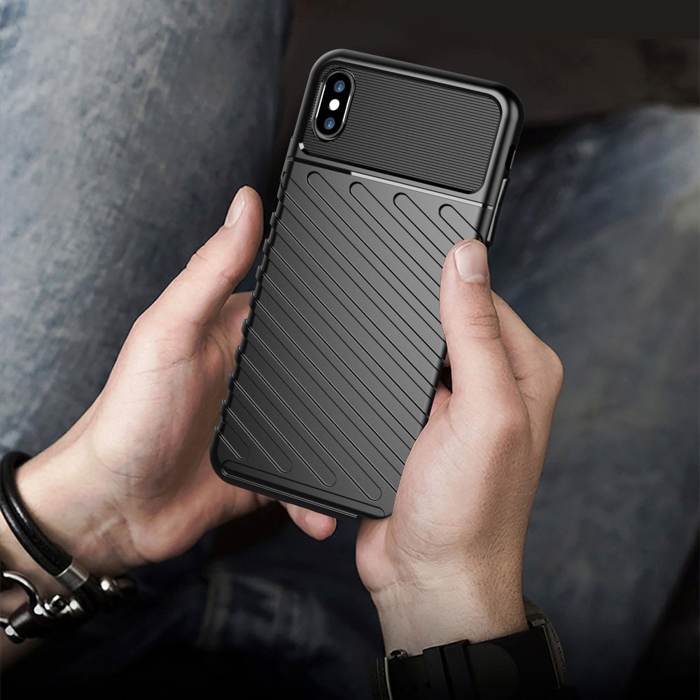 Pokrowiec Thunder Case zielony Apple iPhone XS Max / 9 Pokrowiec Thunder Case zielony Apple iPhone XS Max / 9