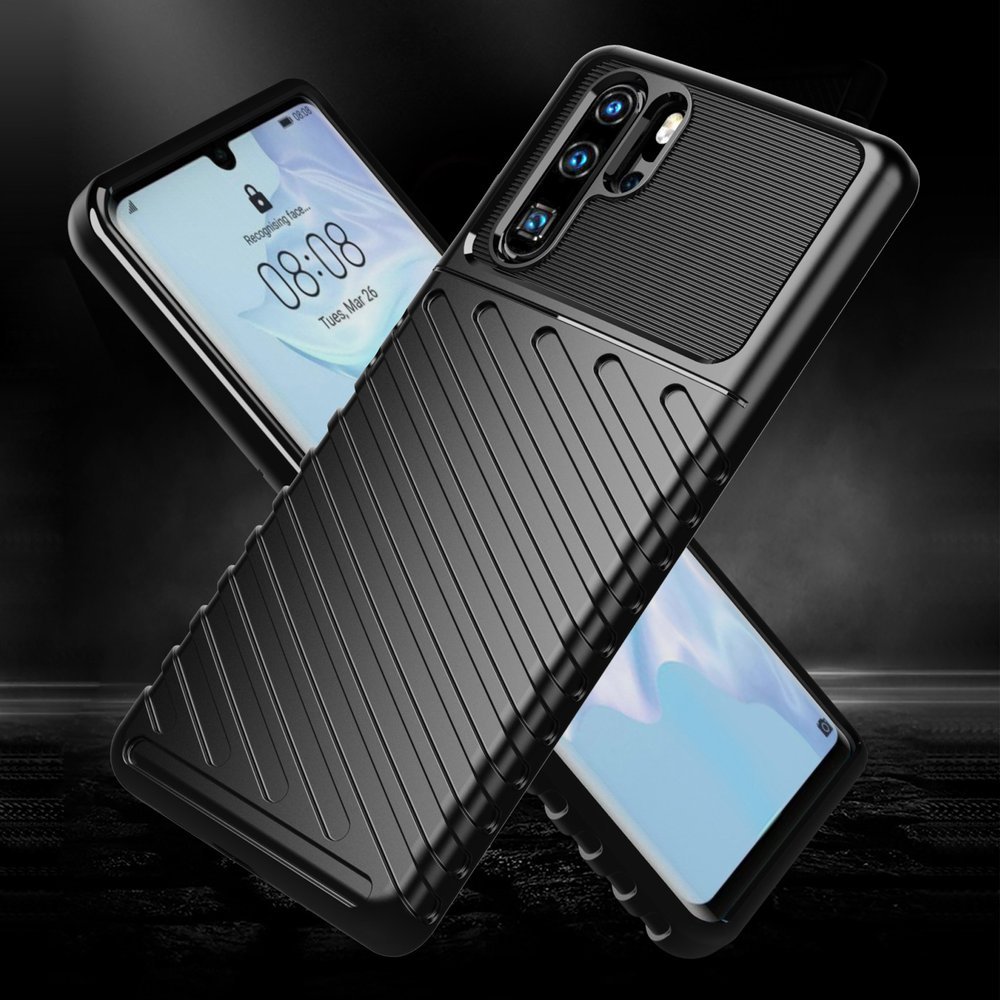 Pokrowiec Thunder Case zielony Huawei P30 Pro / 2