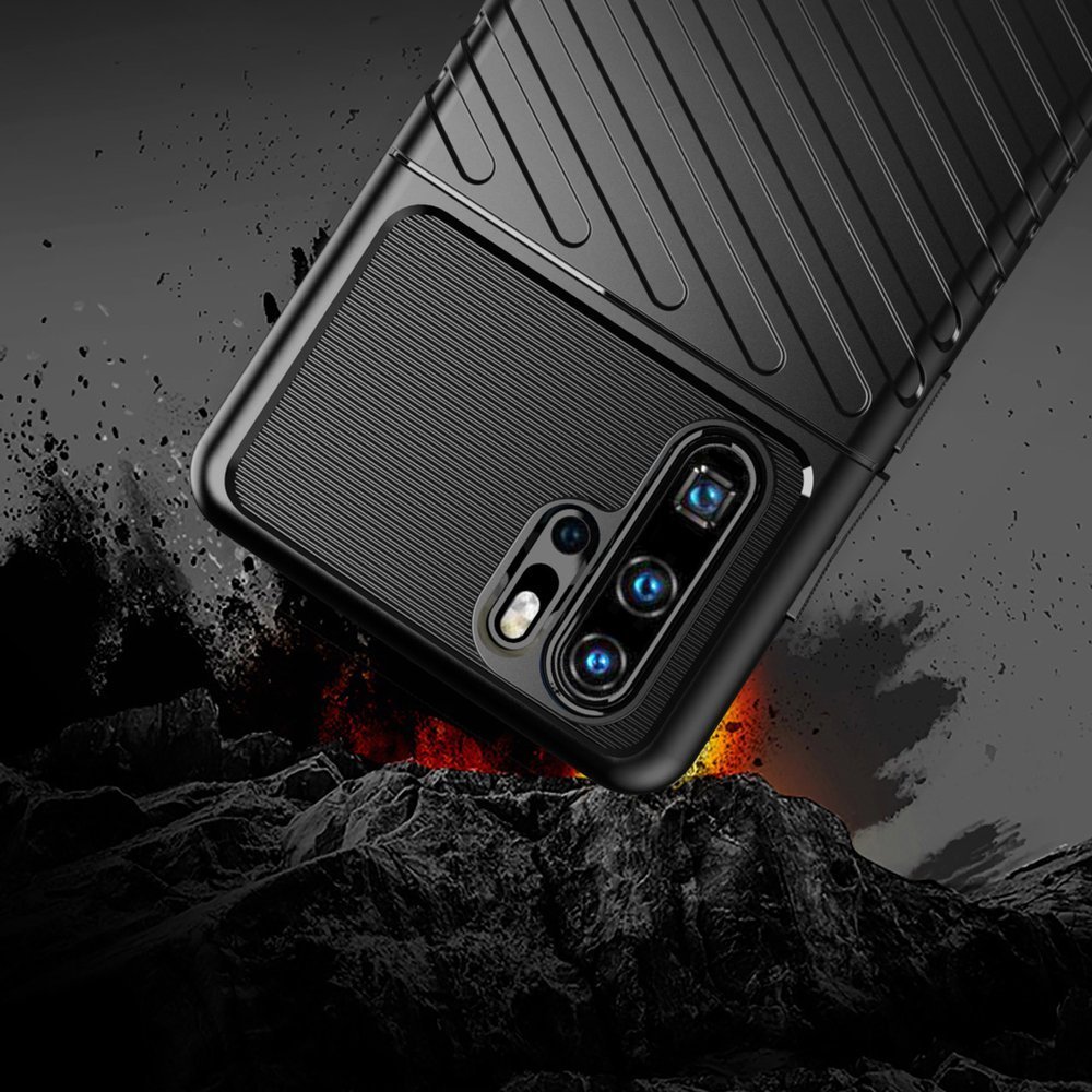 Pokrowiec Thunder Case zielony Huawei P30 Pro / 5