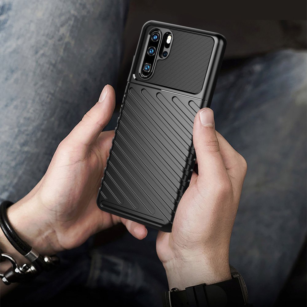 Pokrowiec Thunder Case zielony Huawei P30 Pro / 9