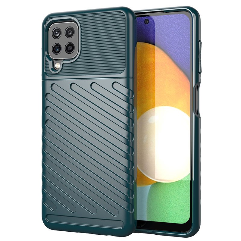 Pokrowiec Thunder Case zielony Samsung A22 4G