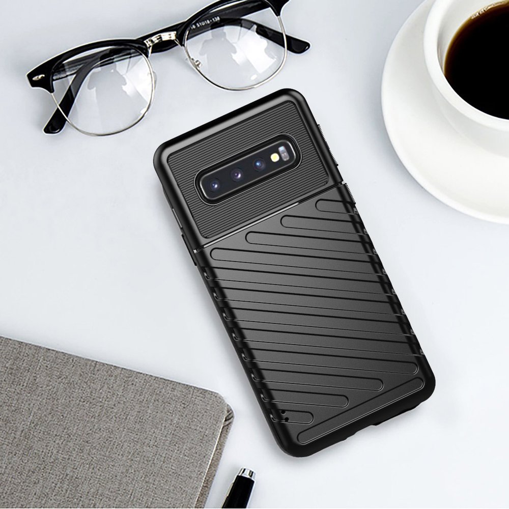 Pokrowiec Thunder Case zielony Samsung Galaxy S10 / 11