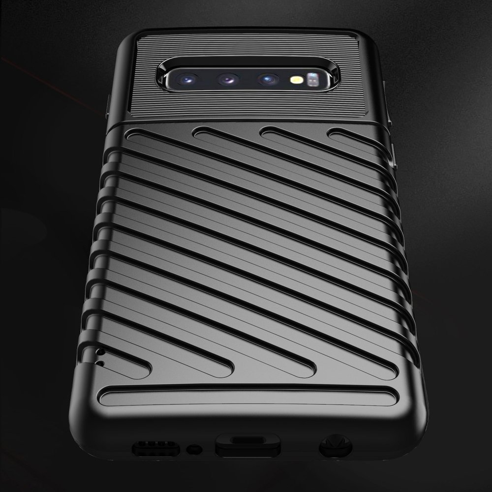 Pokrowiec Thunder Case zielony Samsung Galaxy S10 / 7