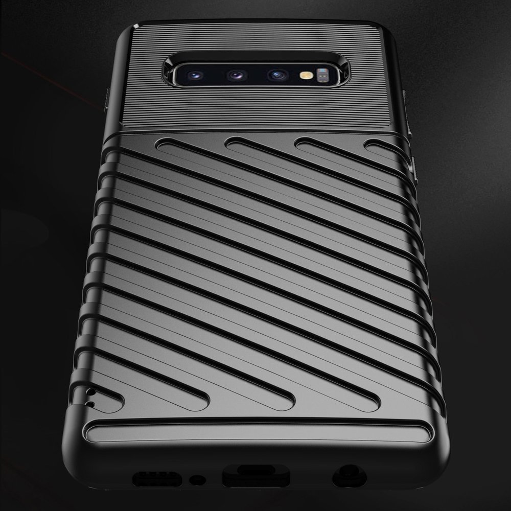 Pokrowiec Thunder Case zielony Samsung Galaxy S10 Plus / 7