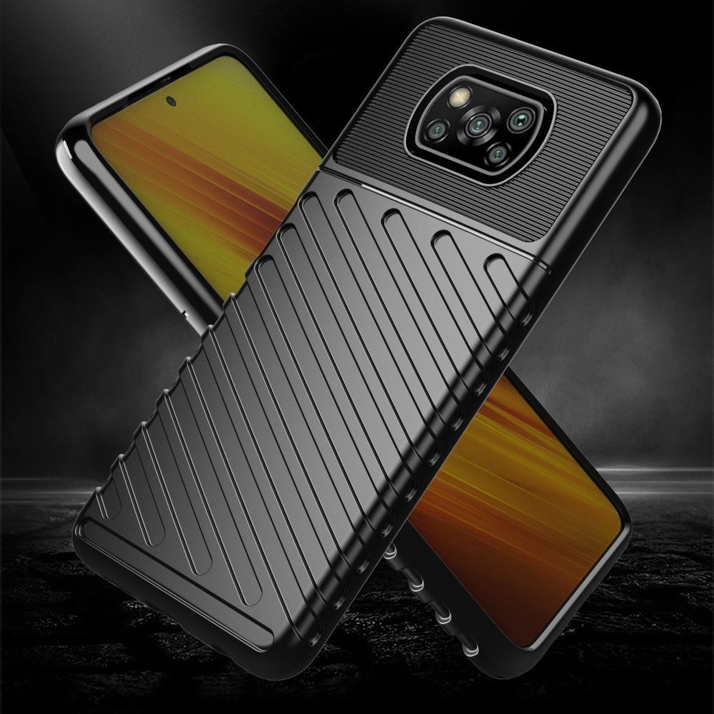 Pokrowiec Thunder Case zielony Xiaomi POCO X3 NFC / 2