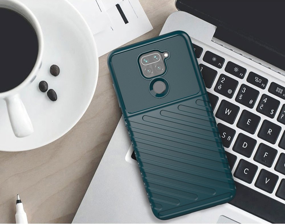 Pokrowiec Thunder Case zielony Xiaomi Redmi 10X 4G / 6
