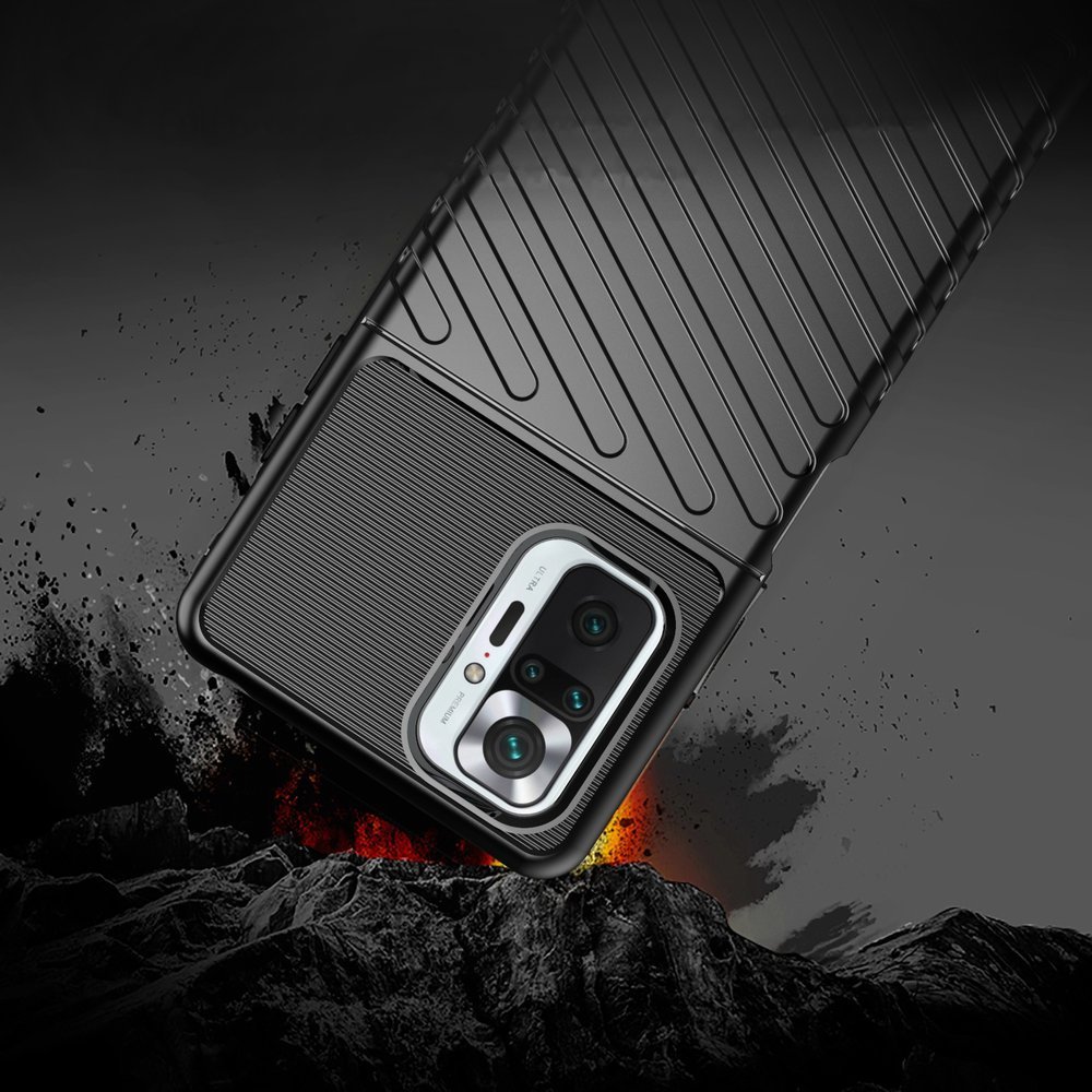 Pokrowiec Thunder Case zielony Xiaomi Redmi Note 10 Pro / 3