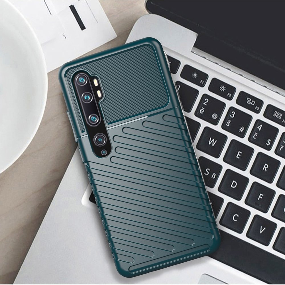 Pokrowiec Thunder Case zielony Xiaomi Mi Note 10 / 7