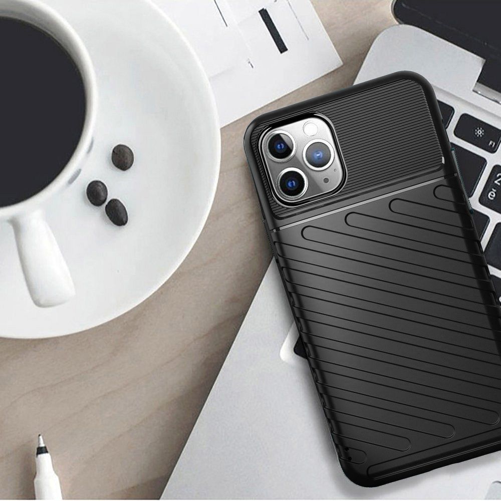 Pokrowiec THUNDER czarny Apple iPhone 14 Plus / 10 Pokrowiec THUNDER czarny Apple iPhone 14 Plus / 10