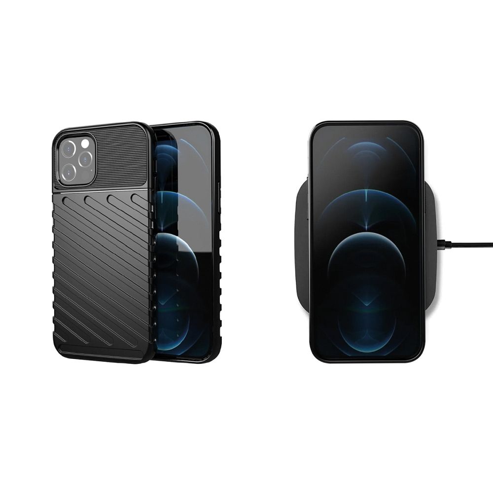 Pokrowiec THUNDER czarny Apple iPhone 14 Plus / 11 Pokrowiec THUNDER czarny Apple iPhone 14 Plus / 11