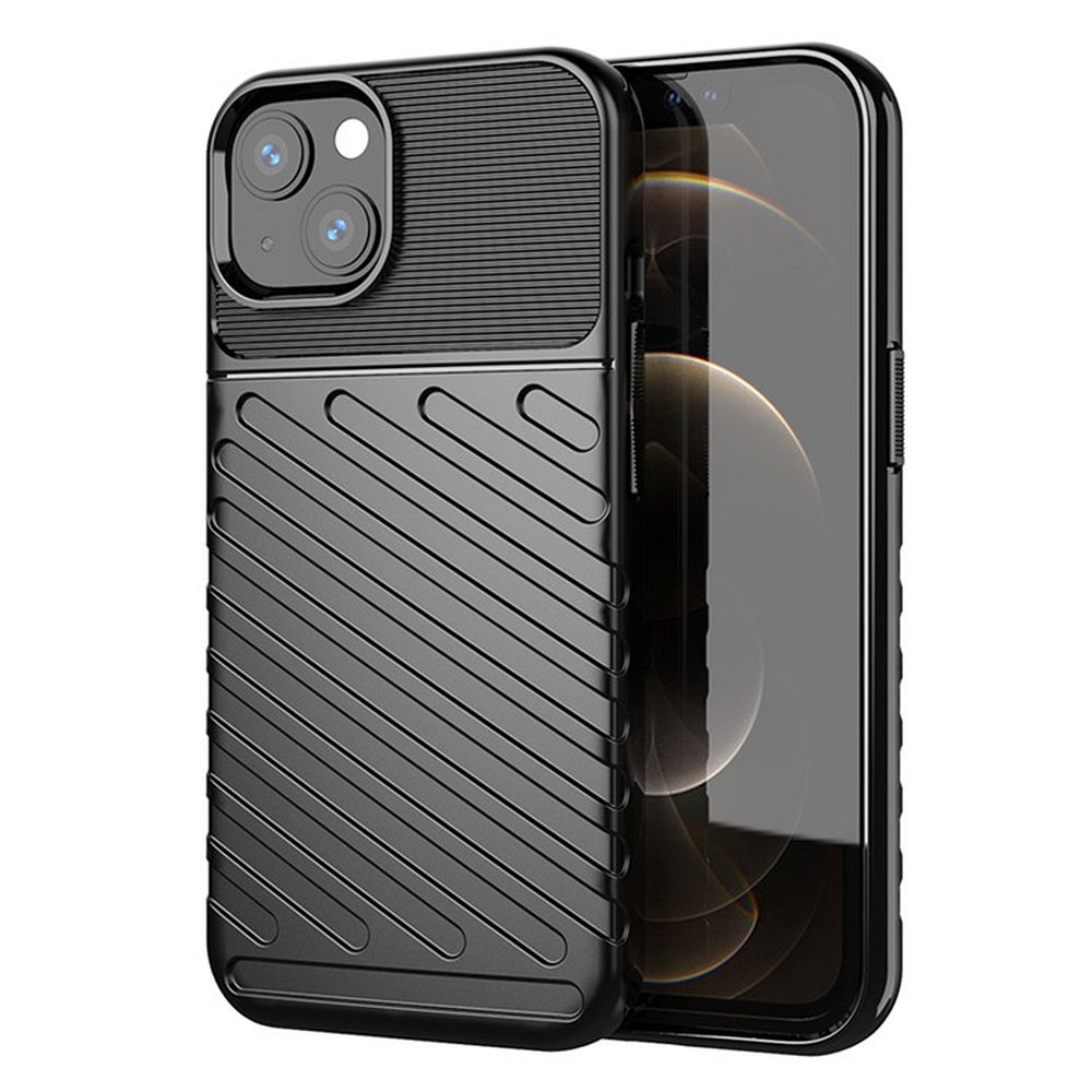 Pokrowiec THUNDER czarny Apple iPhone 14 Plus / 2 Pokrowiec THUNDER czarny Apple iPhone 14 Plus / 2