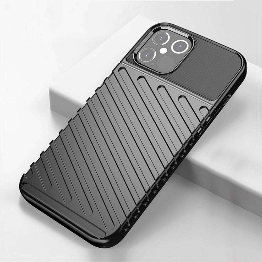 Pokrowiec THUNDER czarny Apple iPhone 14 Plus / 5 Pokrowiec THUNDER czarny Apple iPhone 14 Plus / 5