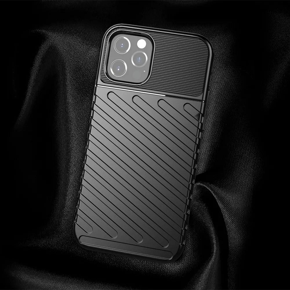 Pokrowiec THUNDER czarny Apple iPhone 14 Plus / 6 Pokrowiec THUNDER czarny Apple iPhone 14 Plus / 6