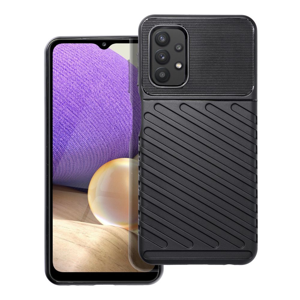 Pokrowiec THUNDER czarny Samsung A32 5G Pokrowiec THUNDER czarny Samsung A32 5G
