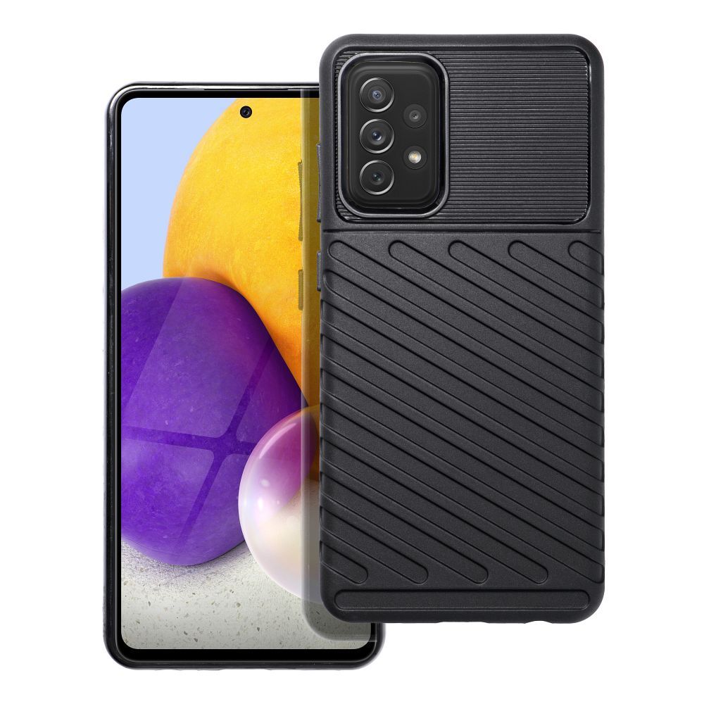 Pokrowiec THUNDER czarny Samsung A72